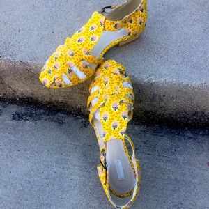 Urban Outfitters Cooperative Marigold Sandals S 7